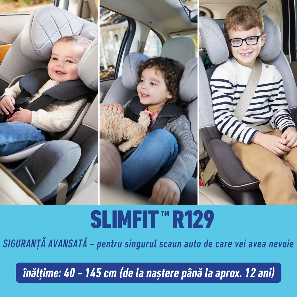 Scaun auto Graco SlimFit i-Size 0-12 ani - imagine 7