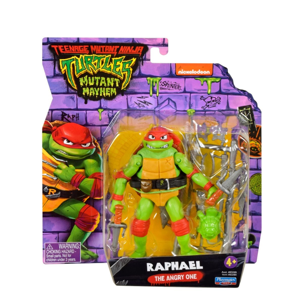 Figurina Testoasele Ninja, Raphael - Eroul Hotarat