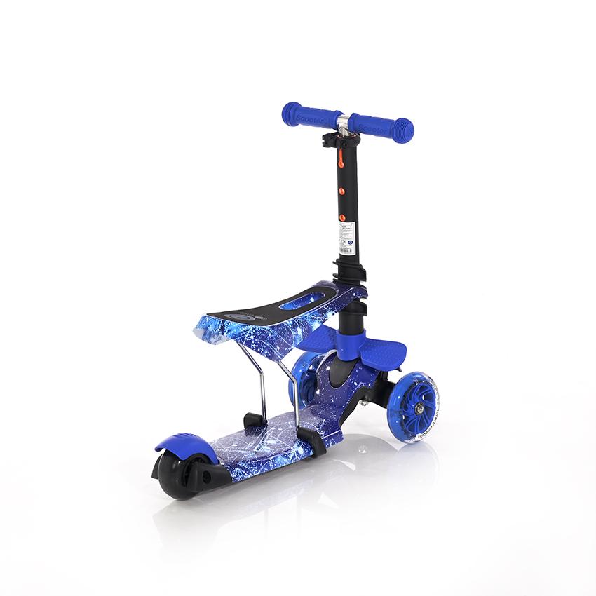 Trotineta Lorelli Smart Blue cu 3 Roti LED
