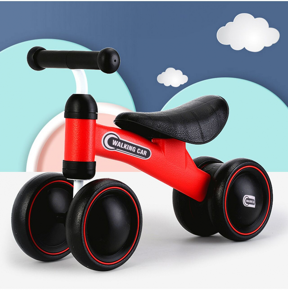 Vehicul fără pedale Malplay Red, Sua moale - imagine 4