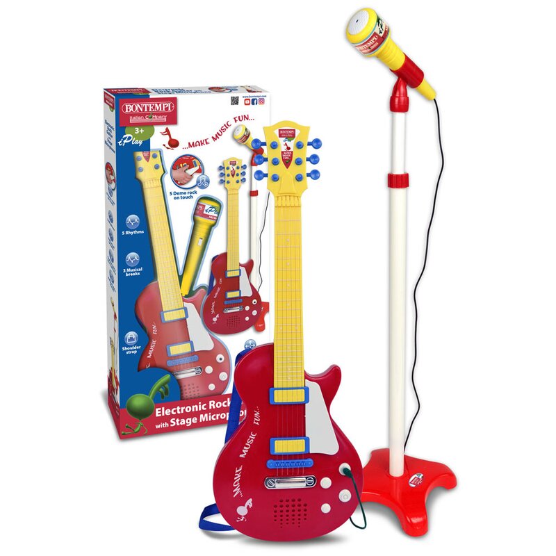 Chitara Rock Bontempi cu Microfon