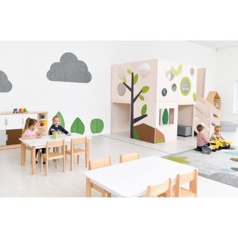 Complex Joacă Flora Moje Bambino - Lemn Interior - imagine 26