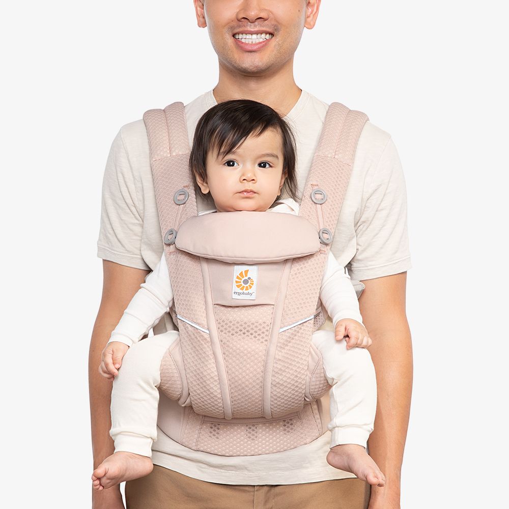 Marsupiu Ergobaby Omni Breeze Pink Quartz - imagine 2