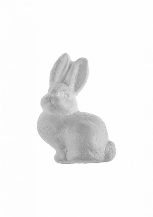 Figurine Iepure Polistiren Colorart 6mm 10buc