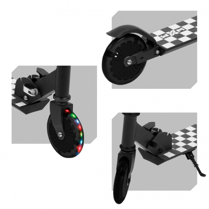 Trotineta WXM Skipo Pliabilă, Aluminiu, Roti LED - imagine 6