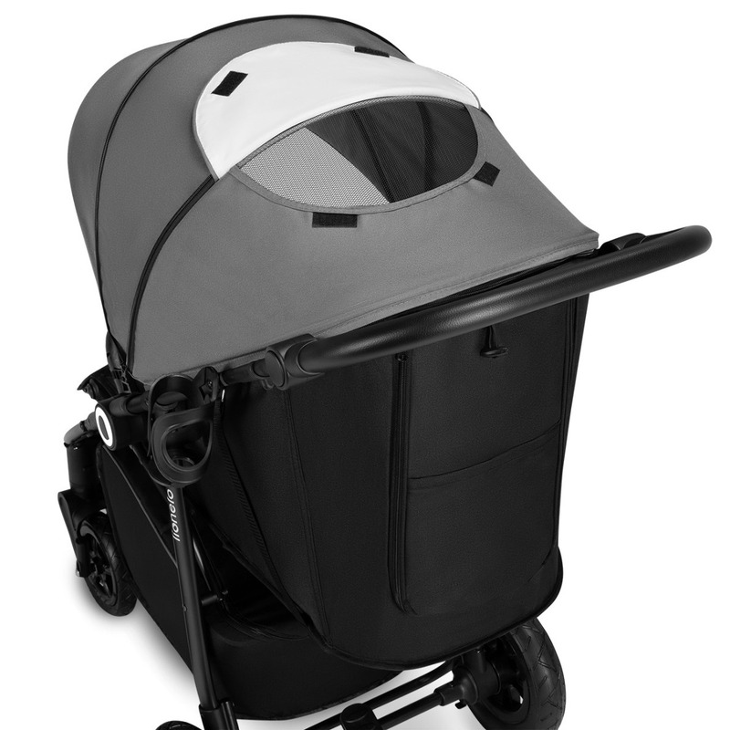 Carucior Sport Lionelo Natt Gri 0-22kg - imagine 5