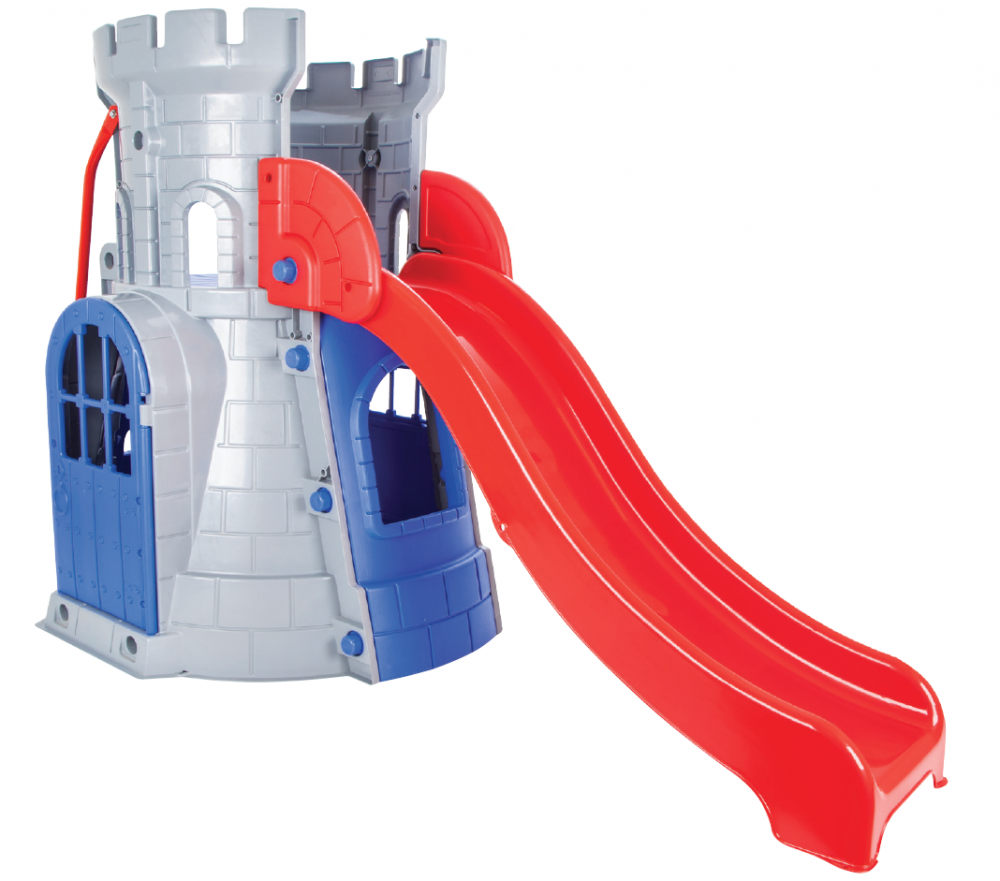 Spațiu Joacă Pilsan Castle Slide cu Tobogan - imagine 6