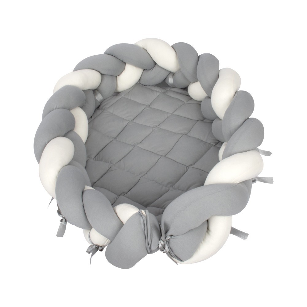 Baby Nest 3 in 1 Gri SeviBebe - Co-Sleeping Sigur