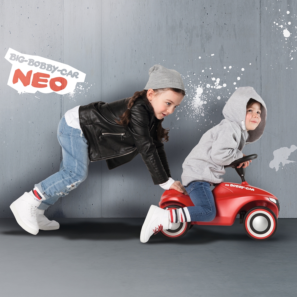 Big Bobby Car Neo Red | Masinuta fara pedale - imagine 7