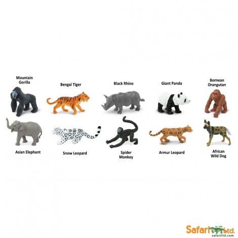 Figurine Specii pe cale de disparitie Safari Ltd - imagine 2