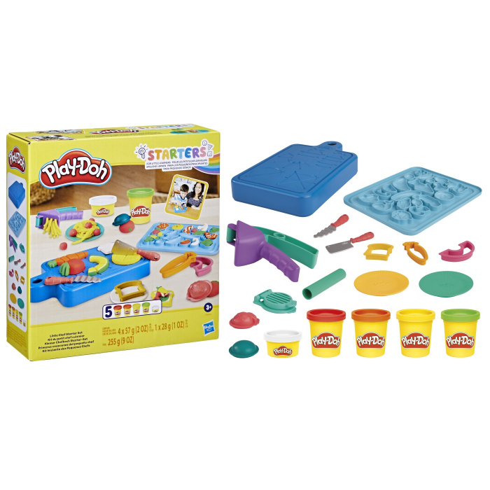 Play-Doh Set Micul Bucatar - 5 Culori si Accesorii