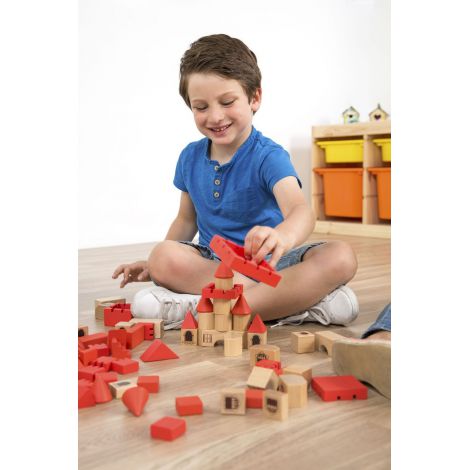 Joc constructii Castel ECO Miniland 100 piese - imagine 5