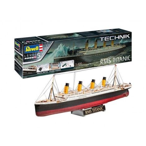 Model Nava RMS Titanic Revell cu Iluminare LED