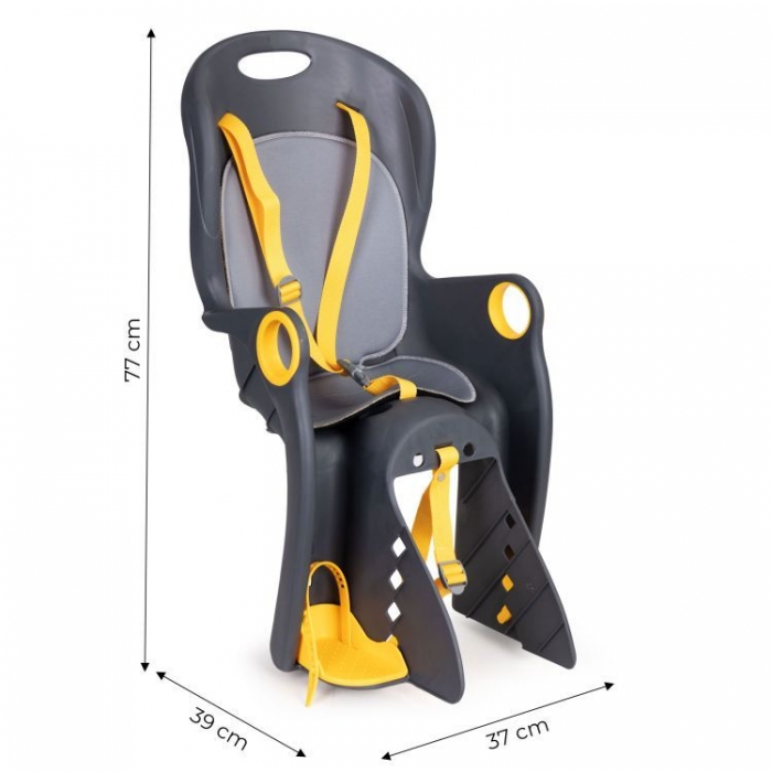 Scaun Bicicletă Ecotoys BQ-8A, până la 22 kg - imagine 7