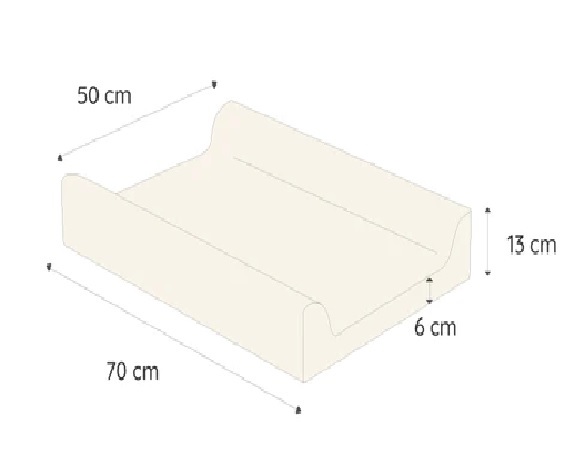 Saltea înfășat Bonjourbébé Rainbow pink 50x70