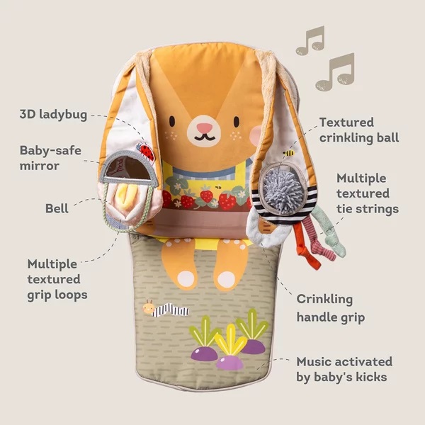Jucărie Auto Taf Toys Urban Garden, 0+ Luni - imagine 4