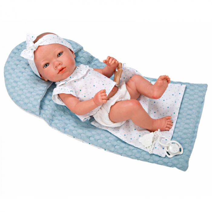 Papușă Reborn Arias Claudio 38 cm Realistă