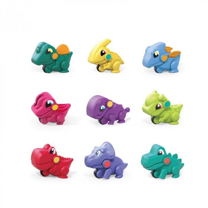 Set 9 Figurine Dinozauri Hola, Plastic ABS Durabil