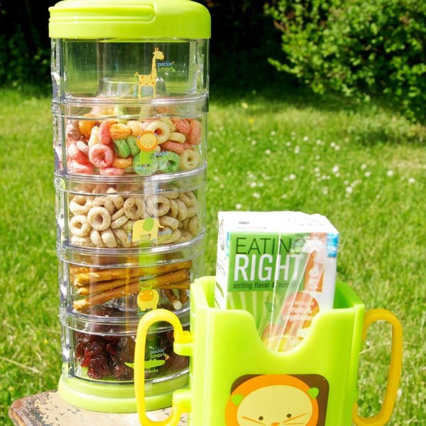 Set 5 recipiente Innobaby Zoo Mango, suprapuse
