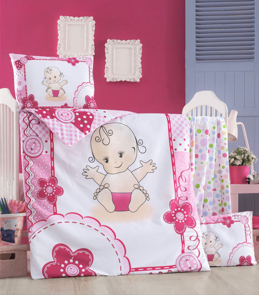 Set Lenjerie Baby Victoria Home Bumbac Ranforce - imagine 2