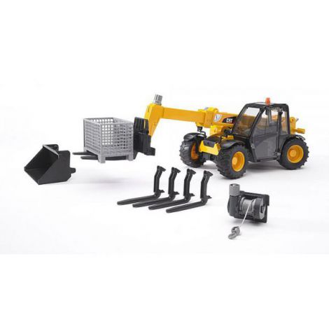 Bruder Incarcator Telescopic CAT Jucarie - imagine 2
