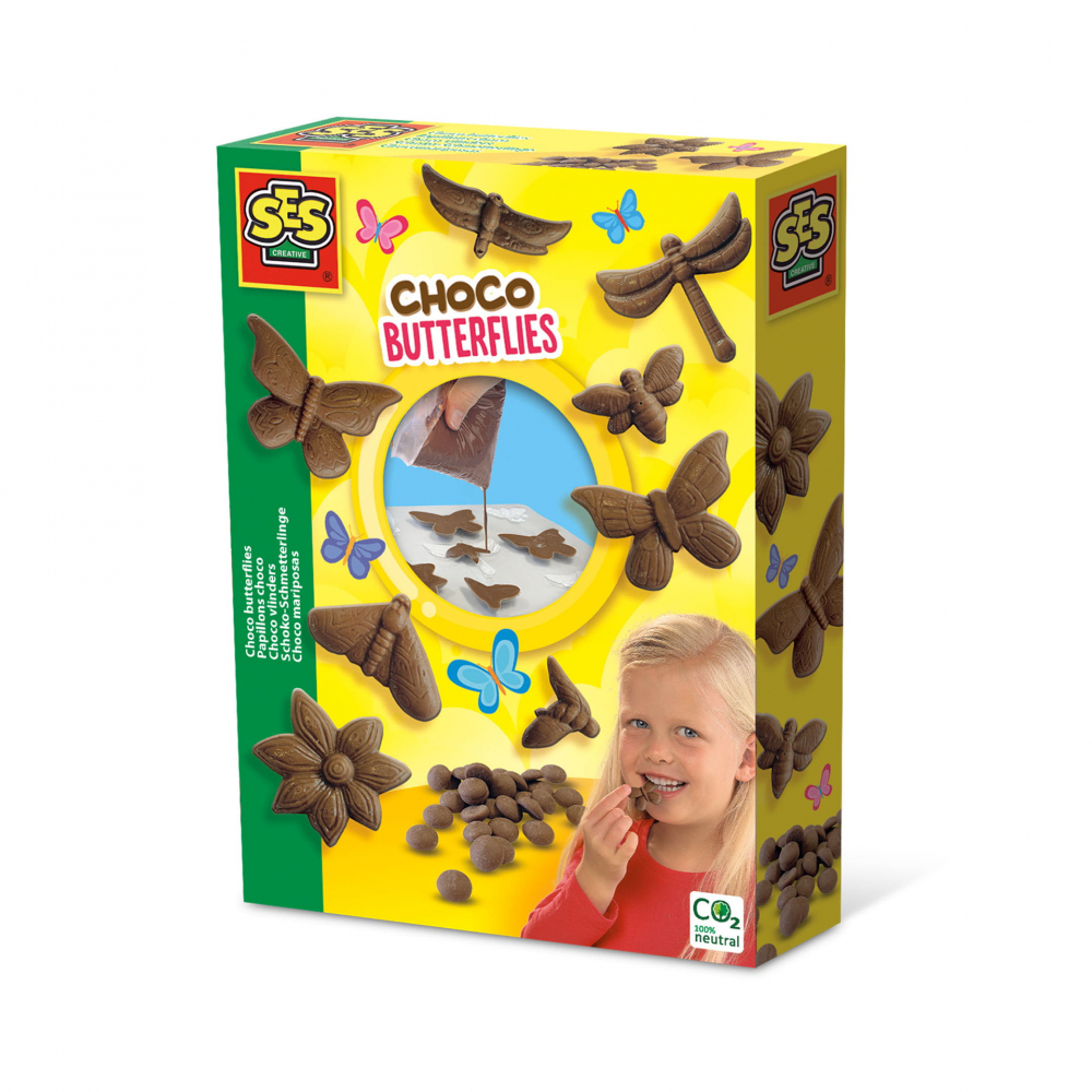 Set Ciocolată Fluturi Ses Creative | Activitate Creativă