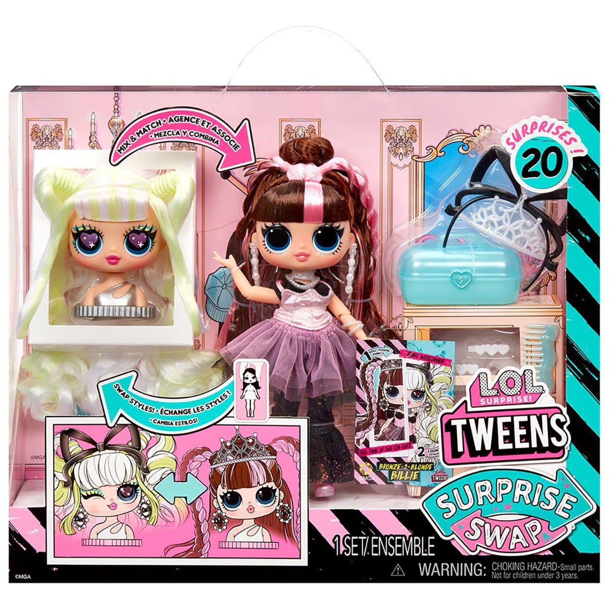 Papusa LOL Surprise Tweens Swap Billie