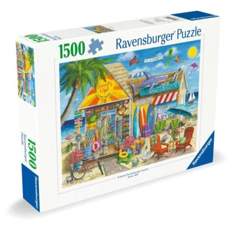Puzzle Ravensburger Plajă 1500 piese Relaxare - imagine 2
