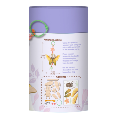 Breloc Carabus Avenir - Set Creativ Lemn - imagine 10