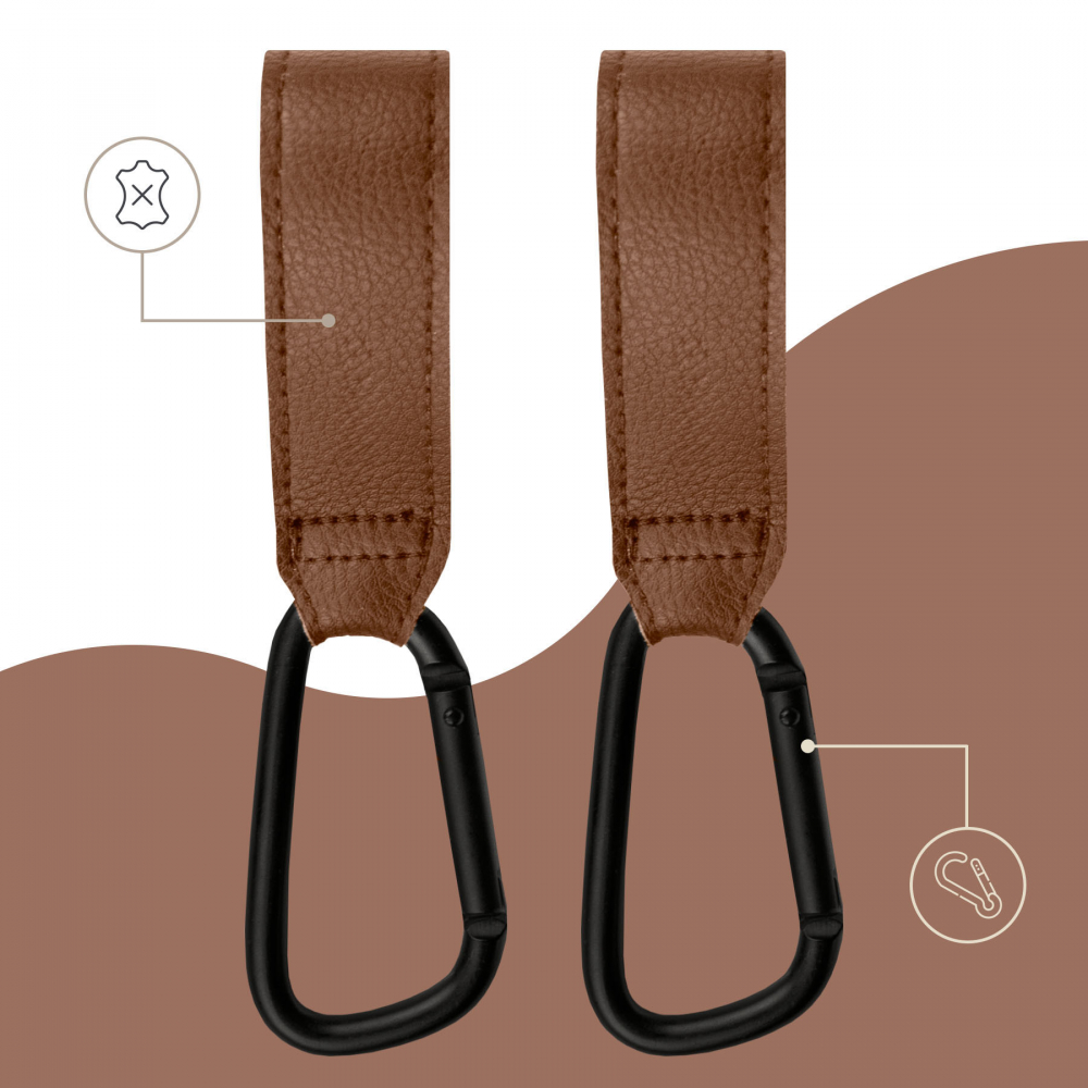 Sipo Carlige Universale Carucior - Piele Eco - 39lei - imagine 2