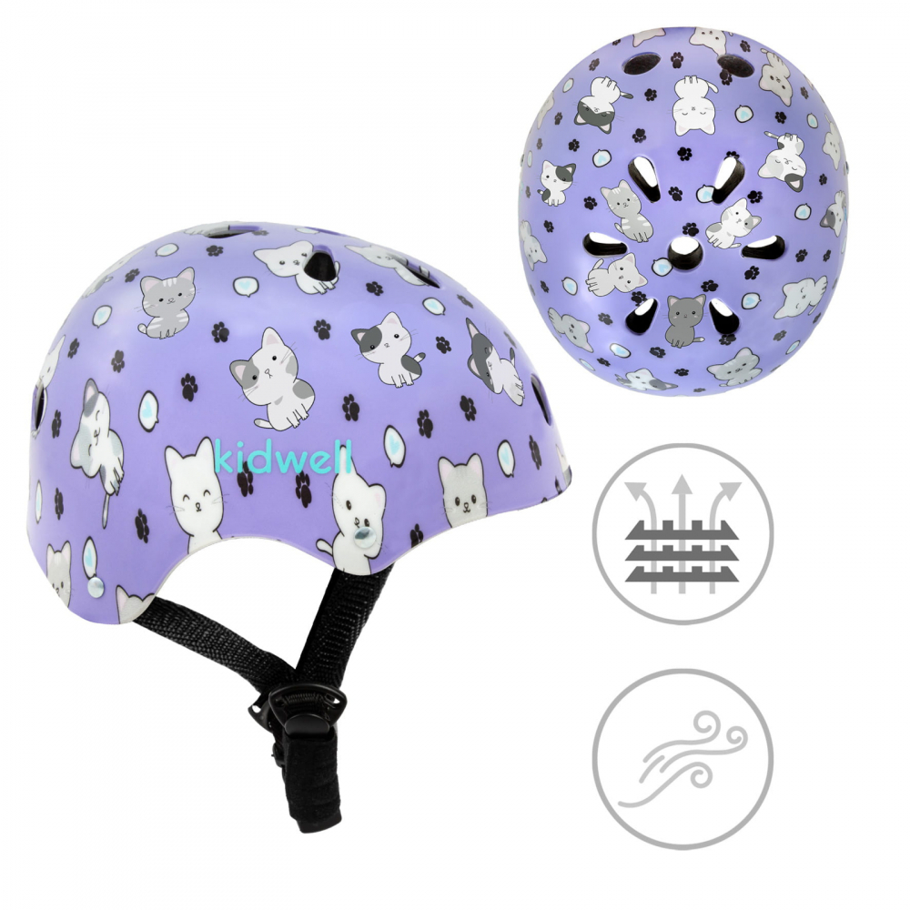 Casca Kidwell Orix Plus Kitty - Protecție M 3 ani+