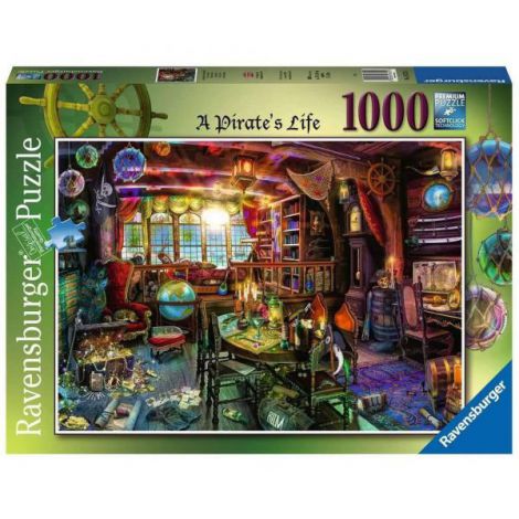 Puzzle Viața de Pirat 1000 piese Ravensburger
