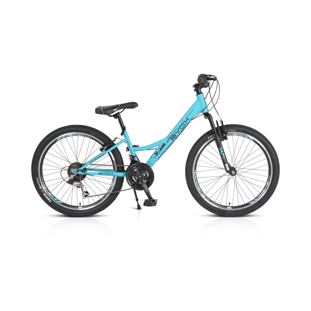 Bicicleta Byox Princess Turcoaz 24 inch, 21 Viteze - imagine 2
