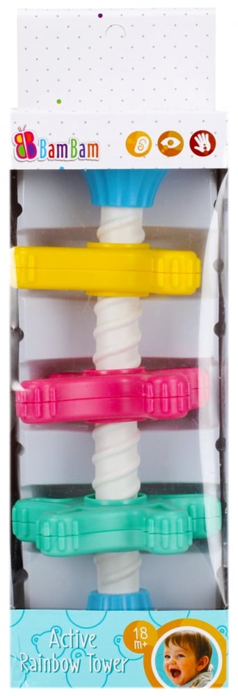 Jucarie Educationala Bambam Turn - Dezvoltare Motrica