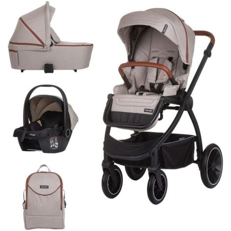 Carucior Chipolino Prestige 3 in 1 Tiramisu