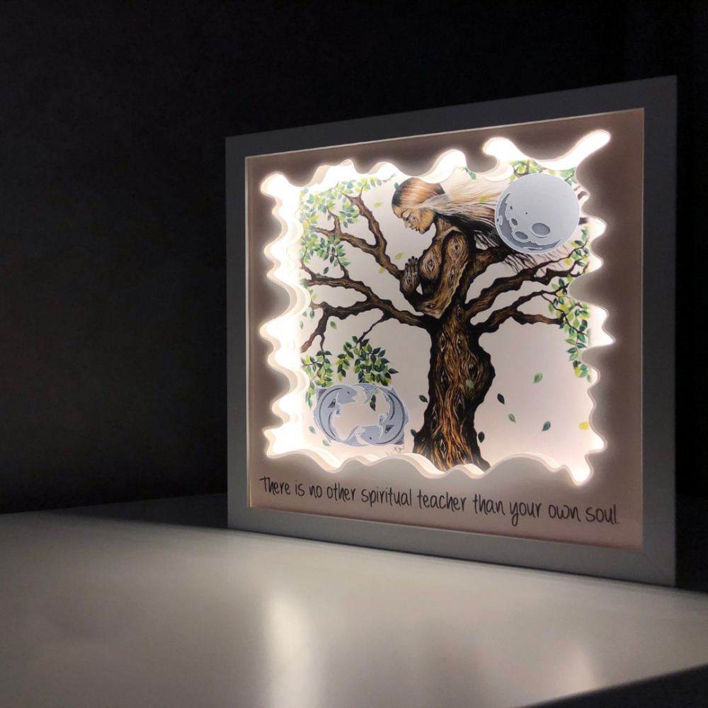 Tablou Luminos Logo 016 | Decor & Lampă Veghe Noor