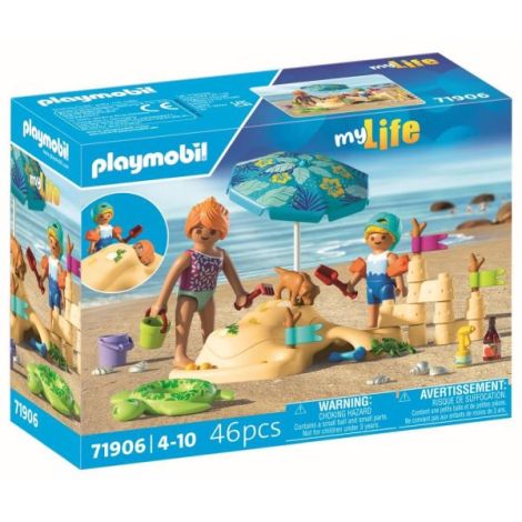 Playmobil Jucarie Plaja Familie - Distractie Creativa - imagine 2