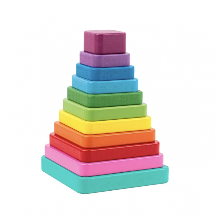 Joc Montessori Turnul Curcubeu Krista