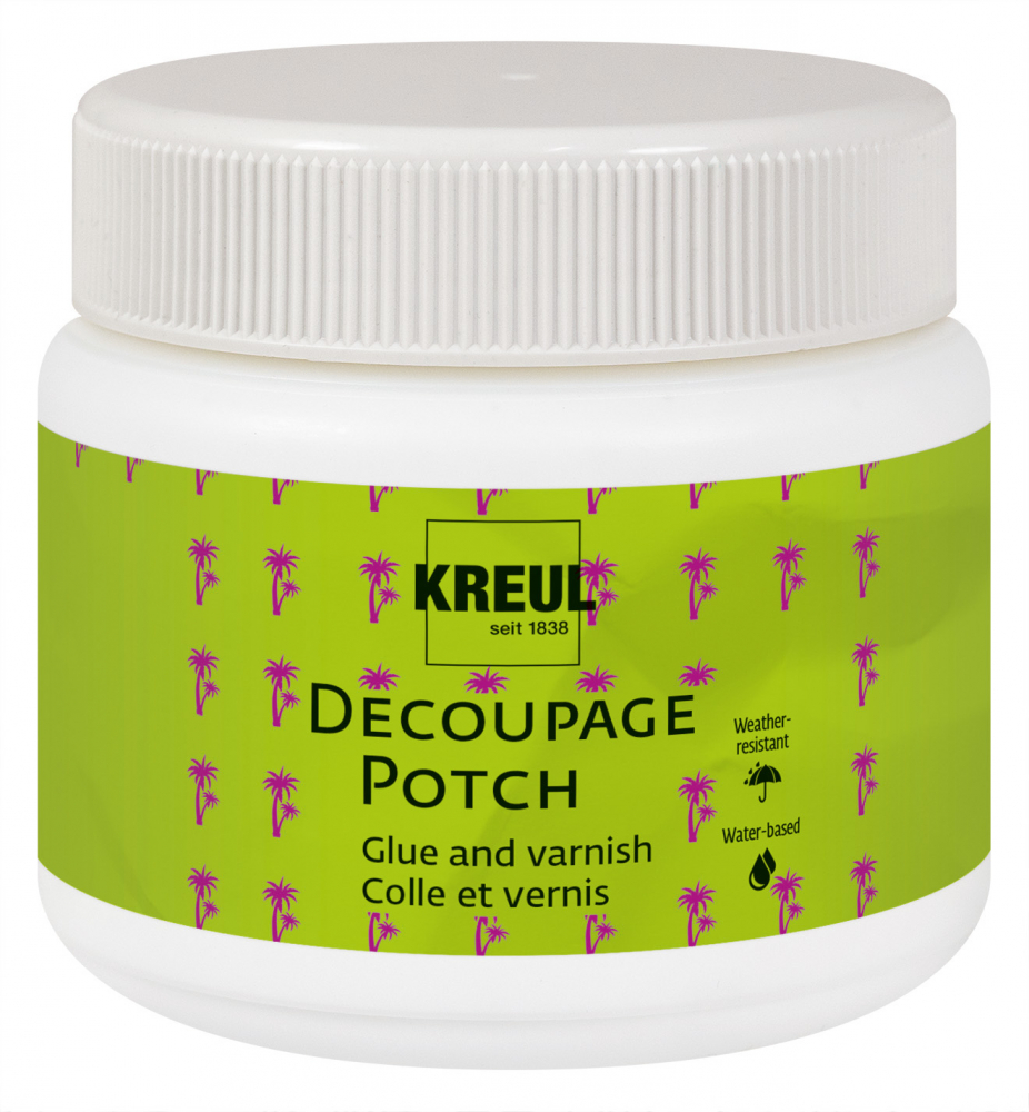 Kreul Decoupage Potch - Adeziv și Lac 150ml
