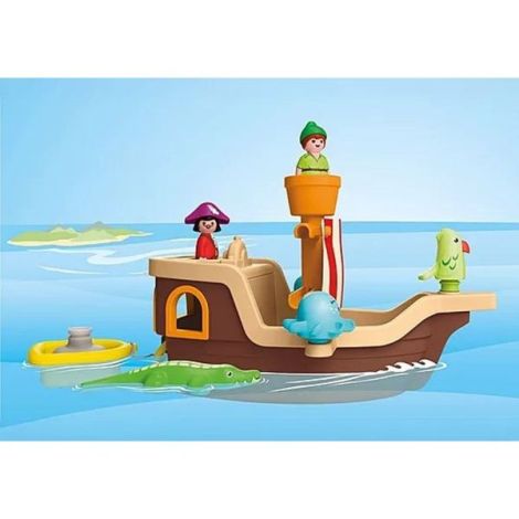 Playmobil Corabia Pirati Peter Pan - Jucărie Creativă - imagine 4