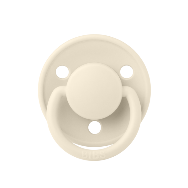 Suzeta BIBS De Lux Ivory Latex, 6 luni+ - imagine 4