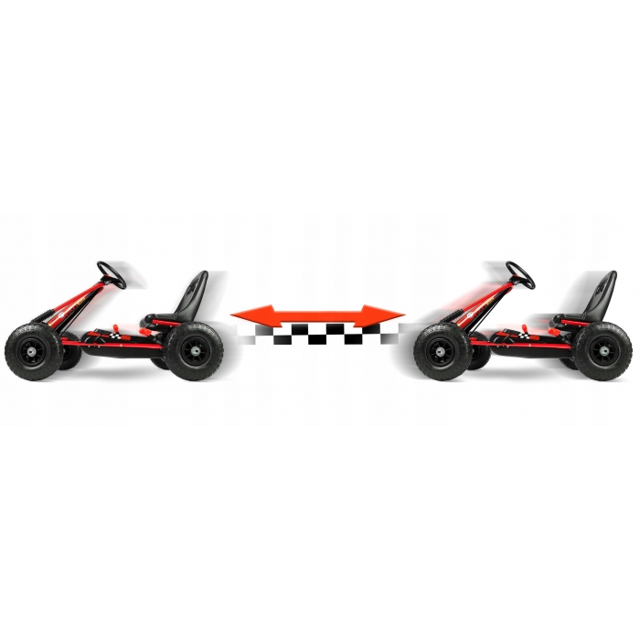 Kart Ricokids RK594 Roșu cu Pedale - imagine 4