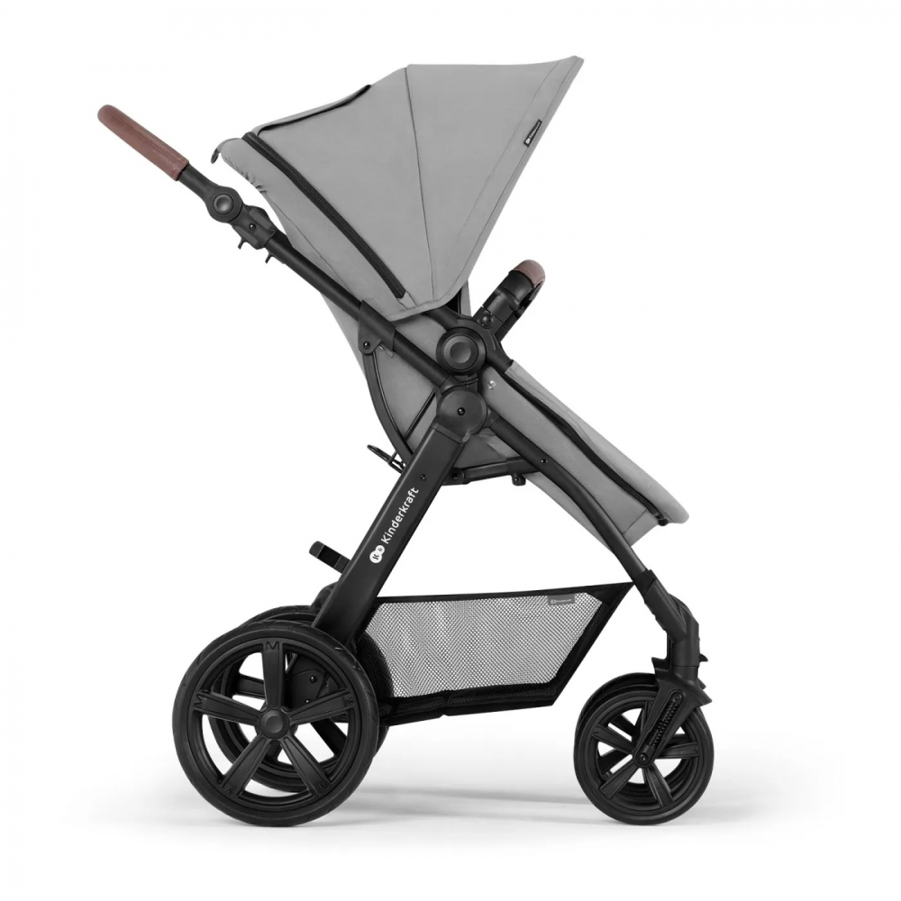 Carucior Kinderkraft MOOV 3 in 1 Gri - Pana la 22kg