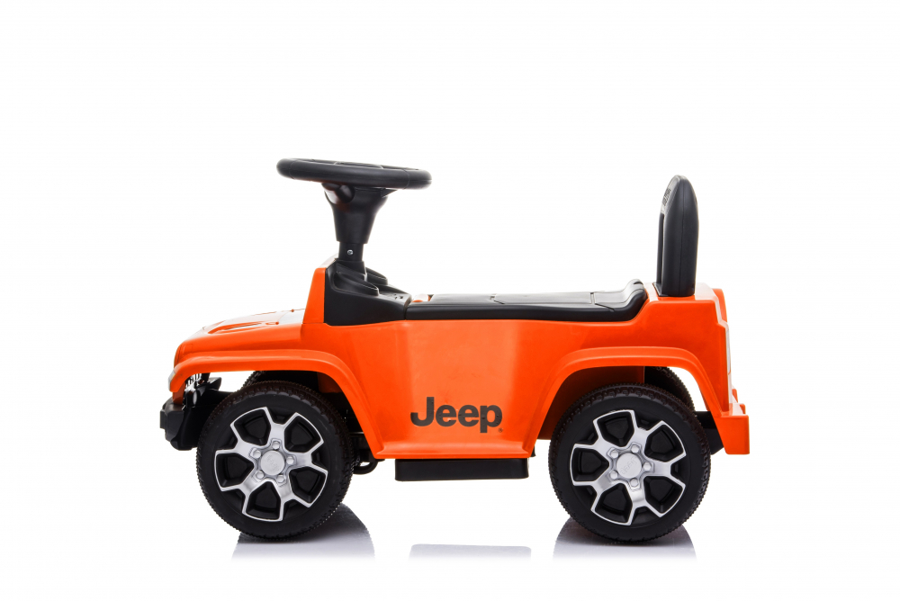 Masinuta Jeep Rubicon Portocaliu cu Impingere - imagine 6