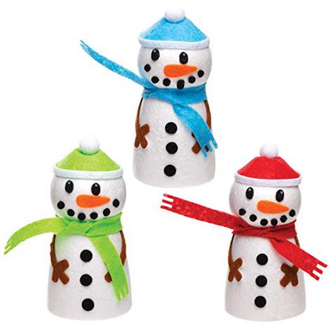 Set DIY Omeni de Zăpadă Baker Ross | Creativitate