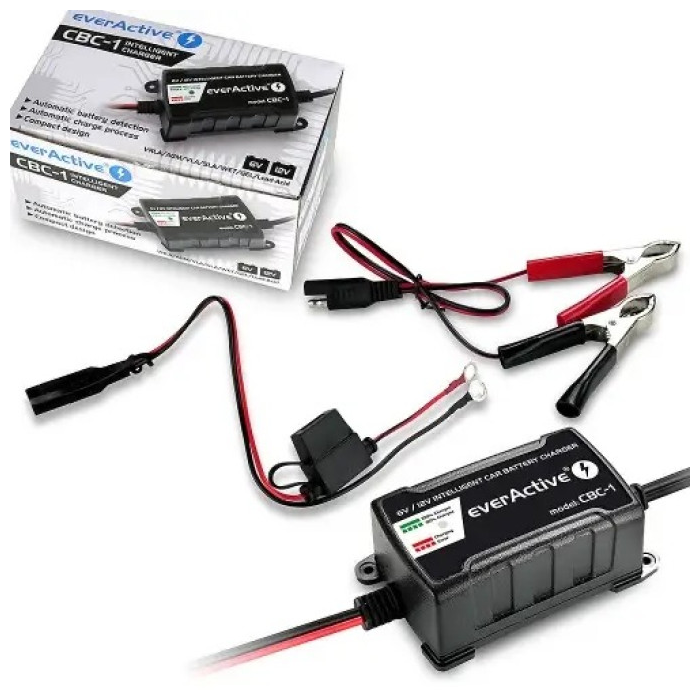 Încărcător Inteligent 6V/12V everActive pentru Mașini Electrice