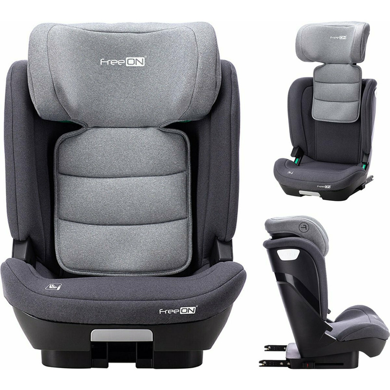 Scaun Auto FreeON i-Size Rider Grey, 100-150 cm