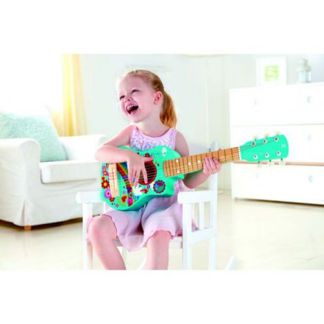 Chitara Boho Hape pentru Copii | Start în Muzică - imagine 2