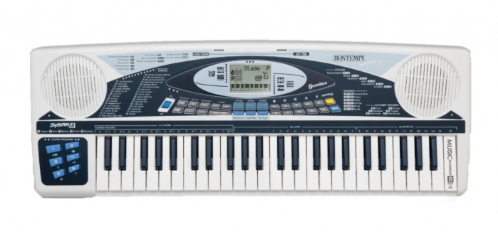 Bontempi Orga DJ 49 Clape, 100 Sunete, Amplificator