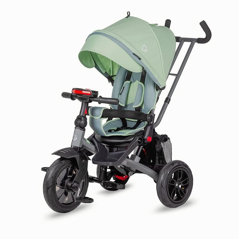 Tricicleta Coccolle Pianti Verde Multifunctionala - imagine 10